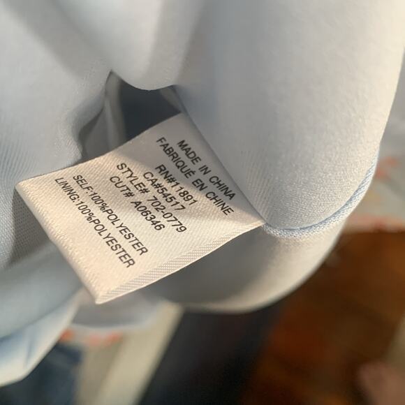 Ali & Jay Poolside Light Blue & Floral Mesh Midi Dress Size XL NWT - Picture 8 of 8